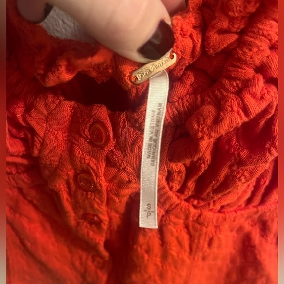 Free people lady bug top - Picture 8 of 9